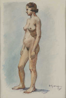 Крихацкий Владимир Гаврилович. Натурщица